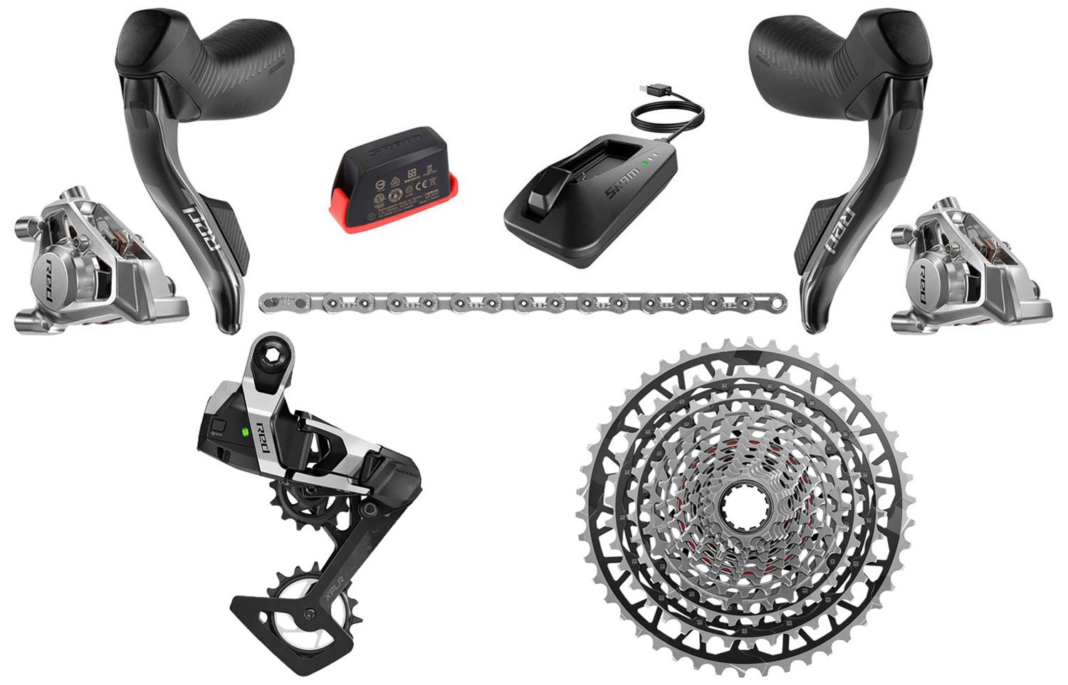 SRAM Kit di aggiornamento Red E1 XPLR AXS XD a 13 velocità