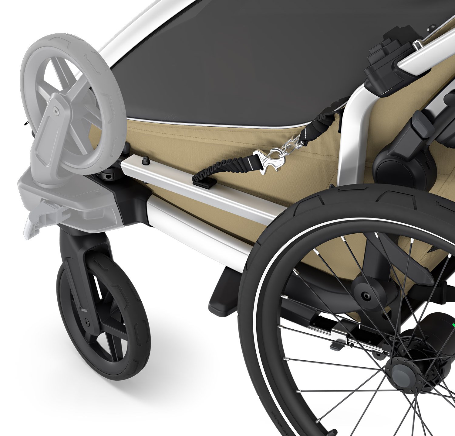 Thule Chariot Cross 2 Singolo kaki sbiadito